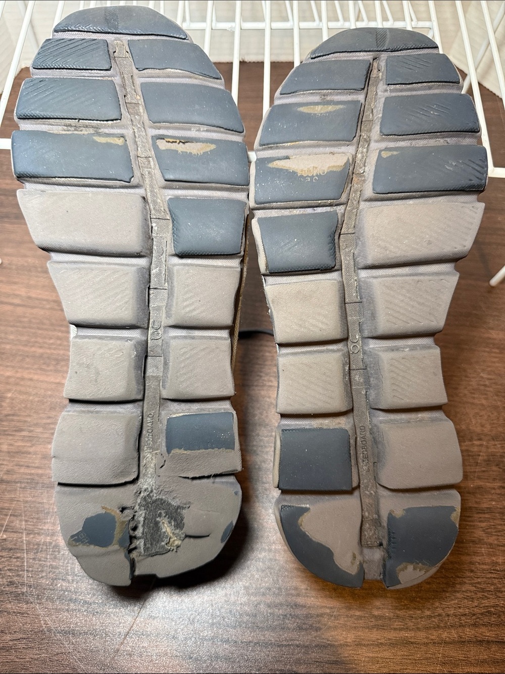 On Cloud X 3 Glacier Iron Men's Training Shoes 9.5 Gray Blue - Picture 11 of 13